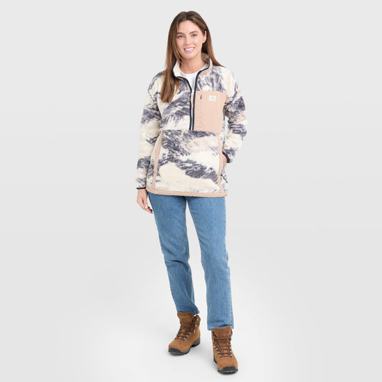 Women's Grange Relaxed Fit Half Zip Fleece