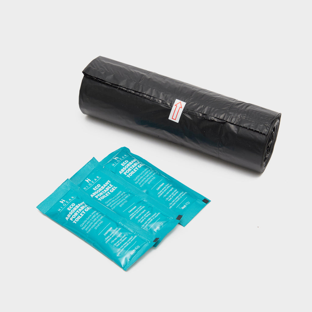Biodegradable Toilet Bag and Gel Set