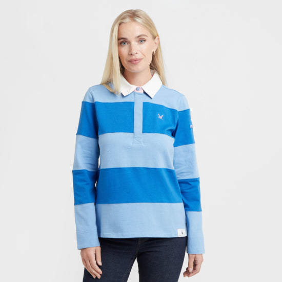 Long Sleeve Stripe Rugby Shirt