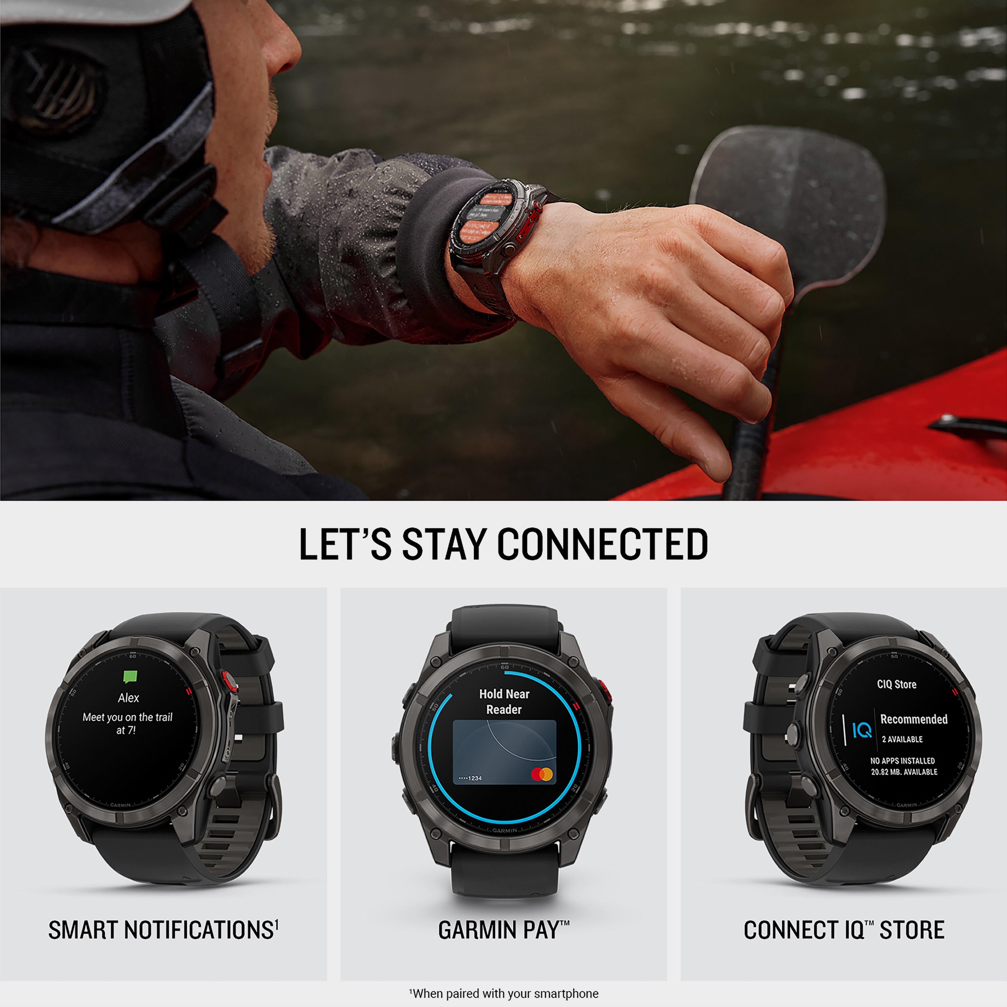 fenix® 8 Pro AMOLED Sapphire Edition 51mm GPS Smartwatch