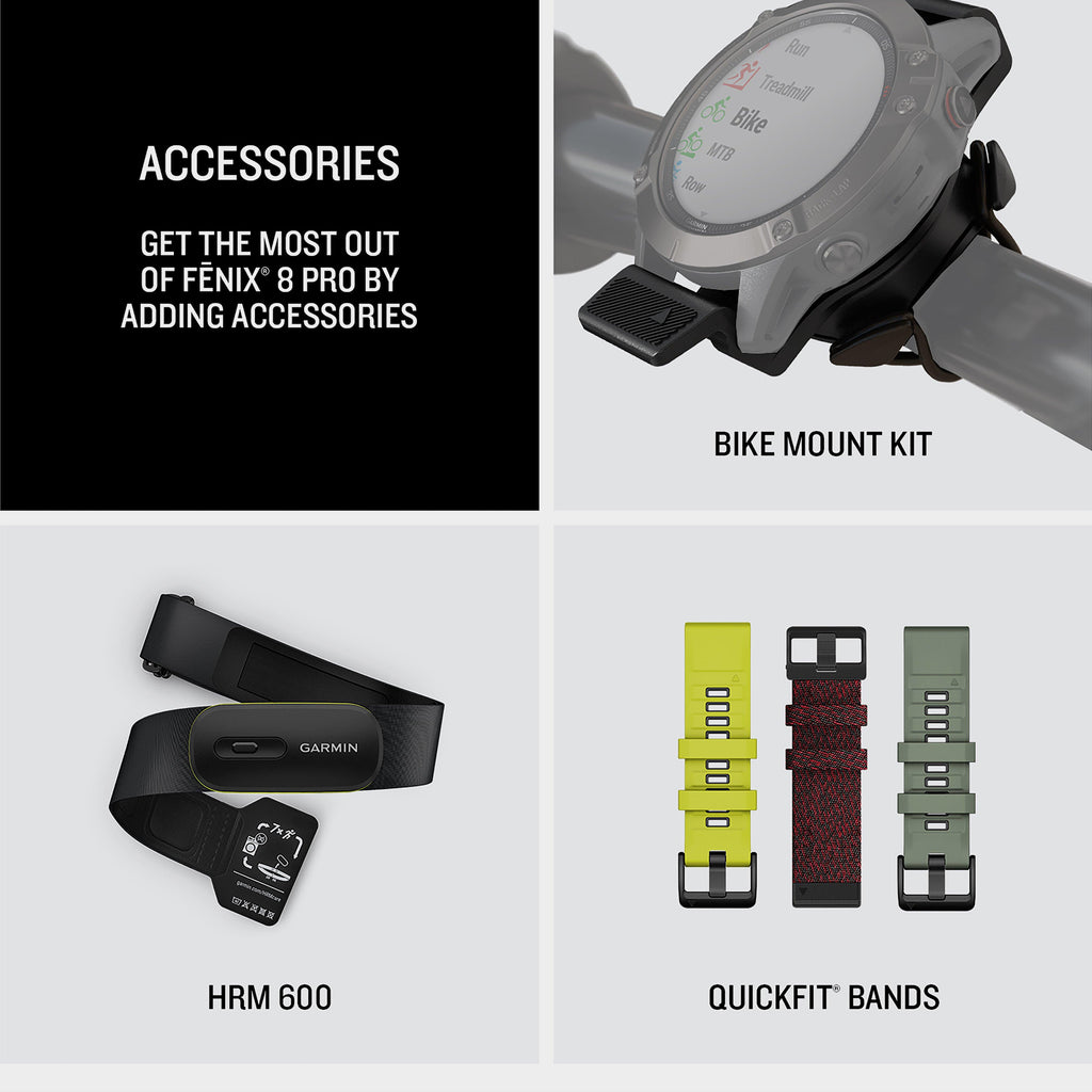 fenix® 8 Pro AMOLED Sapphire Edition 51mm GPS Smartwatch