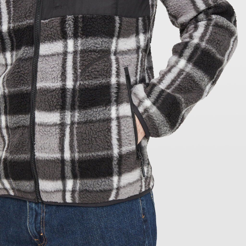 Men’s Frankie Full Zip Borg Fleece