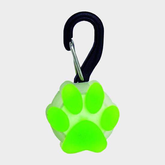 Petlit LED Collar Light (Lime Paw)
