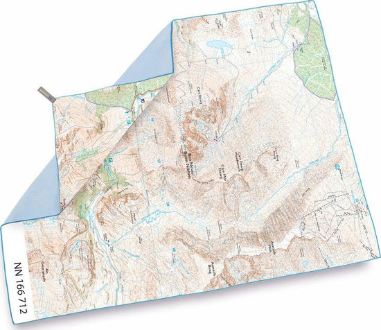 Giant Towel (Ben Nevis OS Map Print)