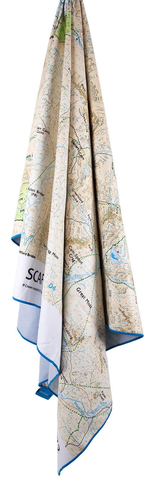 Giant Towel (Scafell OS Map Print)