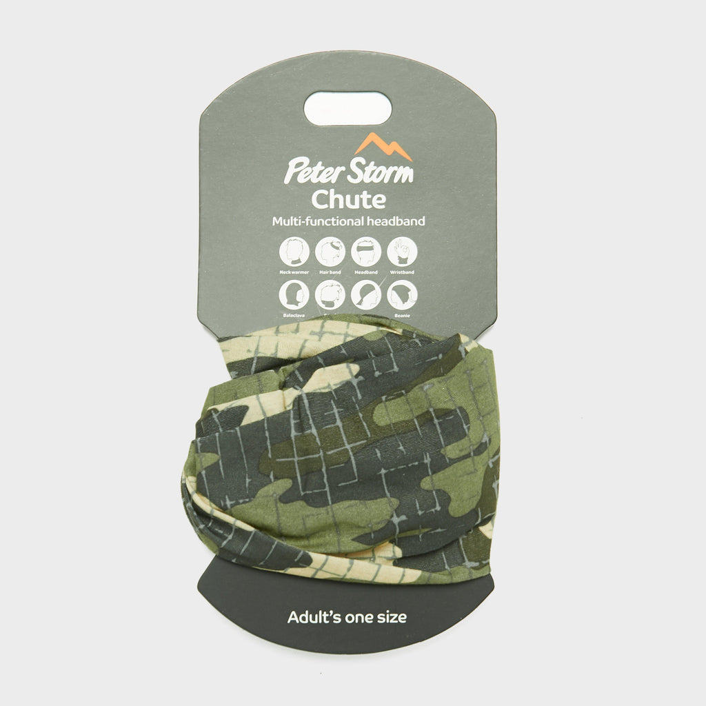 Patterned Chute Camo Green