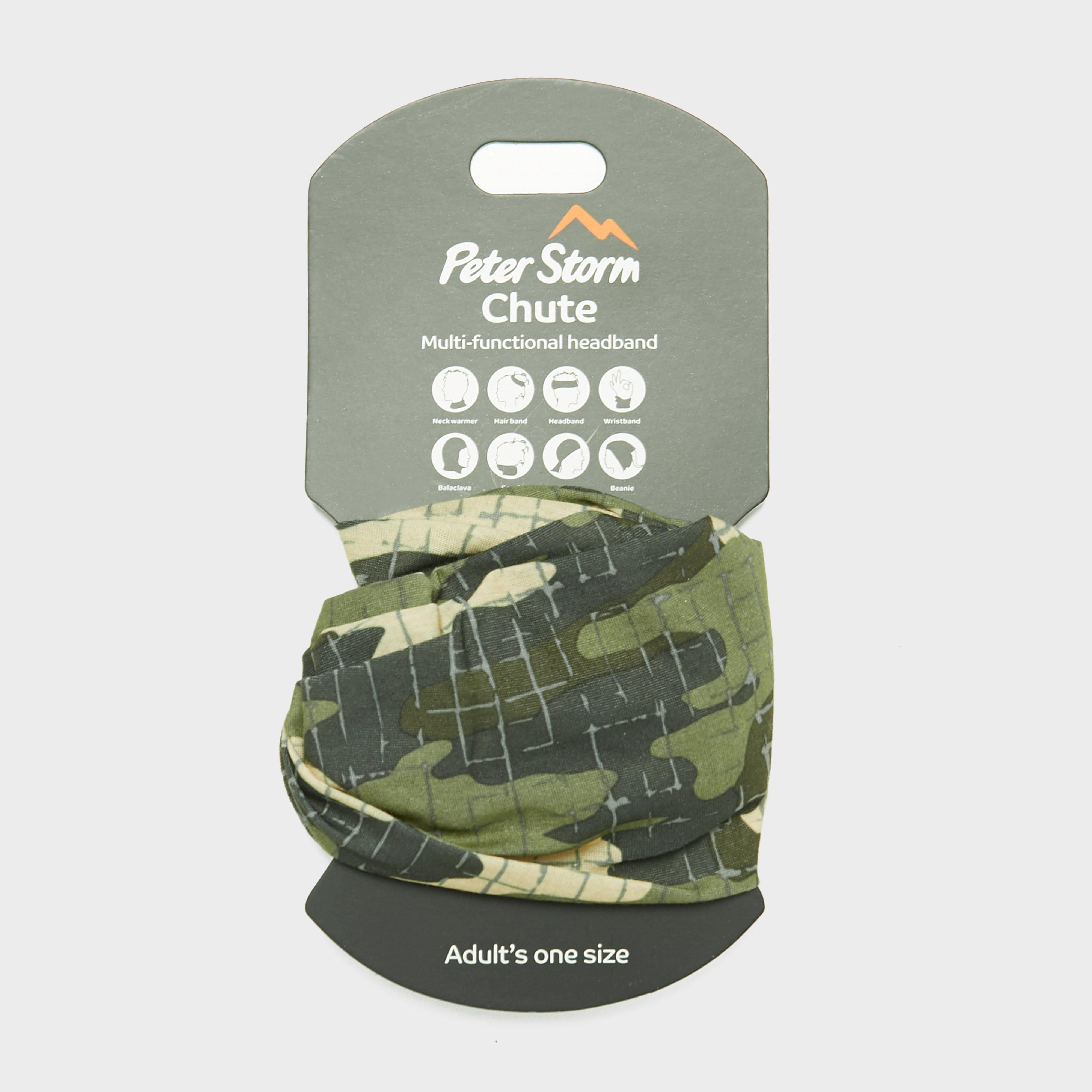 Patterned Chute Camo Green