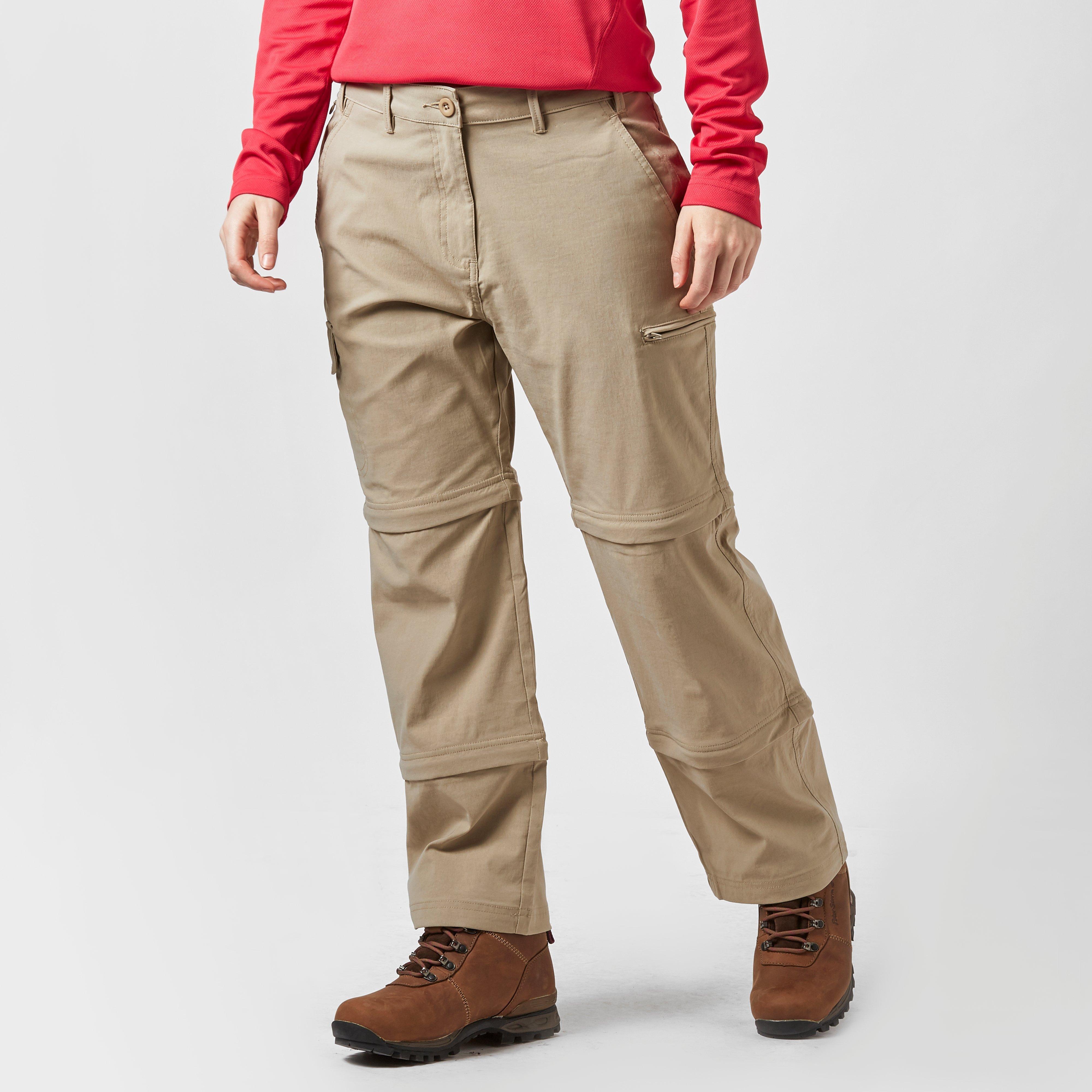 Women's Stretch Double Zip Off Trousers - Short