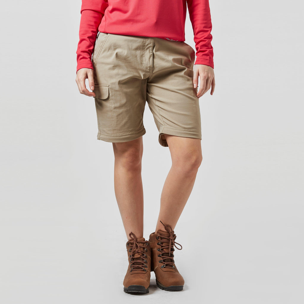 Women's Stretch Double Zip Off Trousers - Short