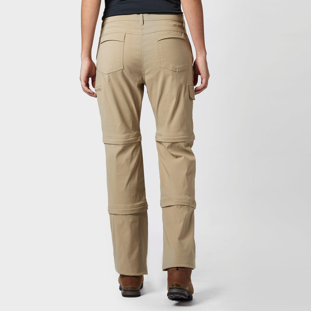 Women's Stretch Double Zip Off Trousers - Long