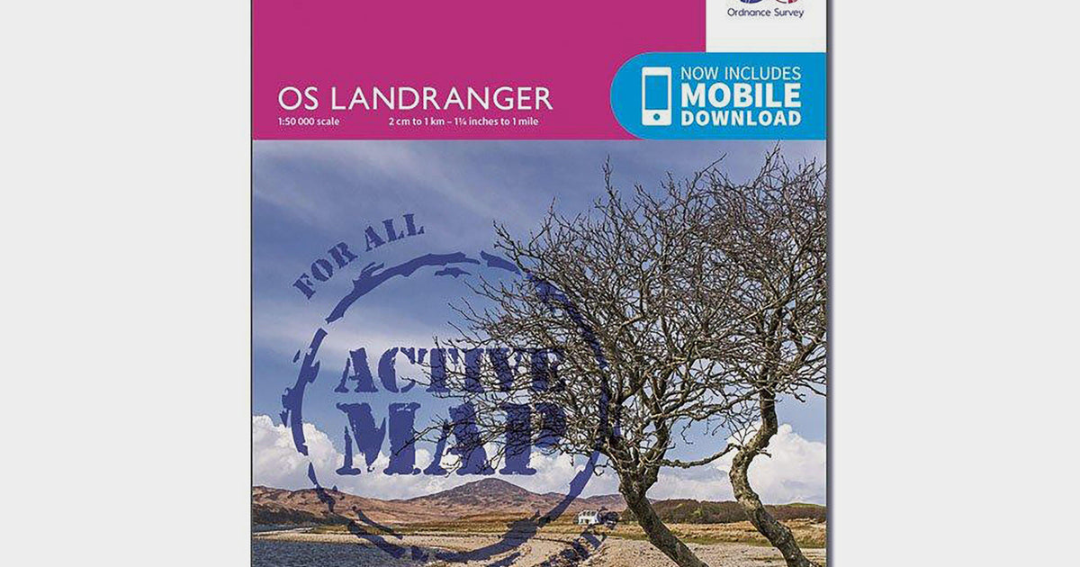 Ordnance Survey Landranger Active 60 Islay Map With Digital Version ...