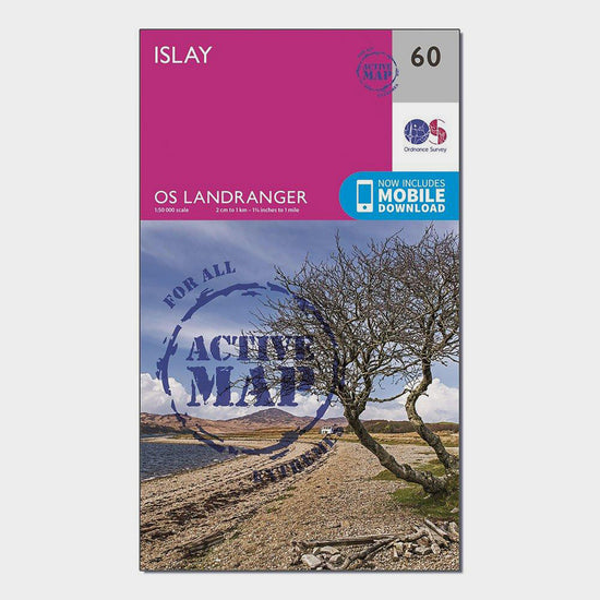 Landranger Active 60 Islay Map With Digital Version