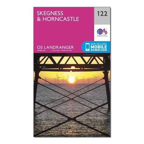 Landranger 122 Skegness & Horncastle Map With Digital Version