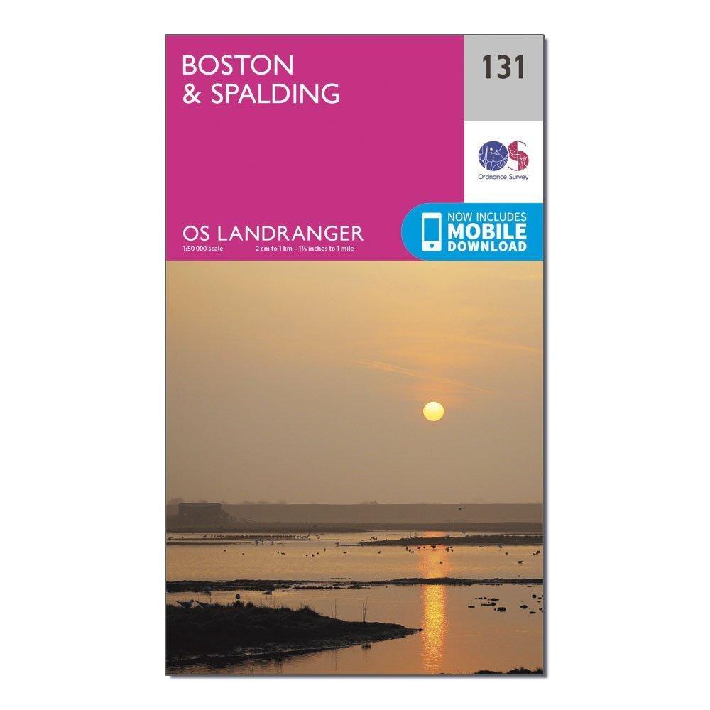 Landranger 131 Boston & Spalding Map With Digital Version