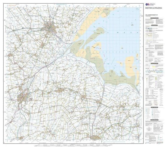 Landranger 131 Boston & Spalding Map With Digital Version