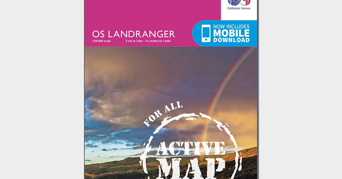Ordnance Survey Landranger Active 26 Inverness & Loch Ness, Strathglass ...