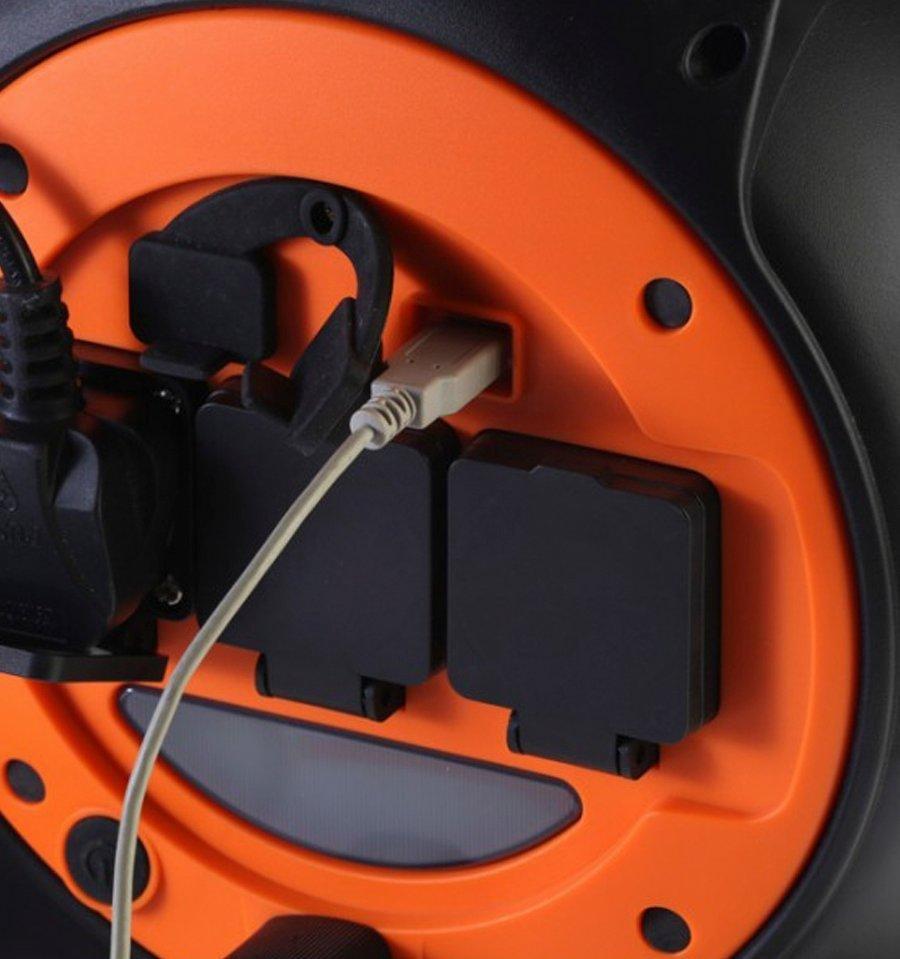 Voltaic Roll Away 15m Power Socket Supply