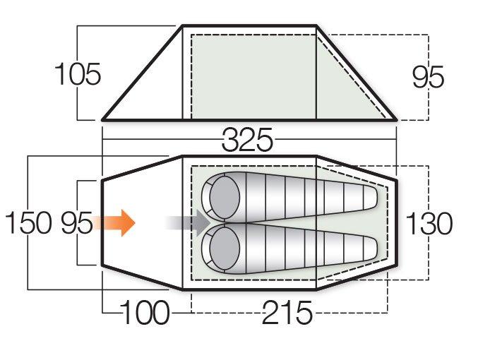 Scafell 200 Backpacking Tent
