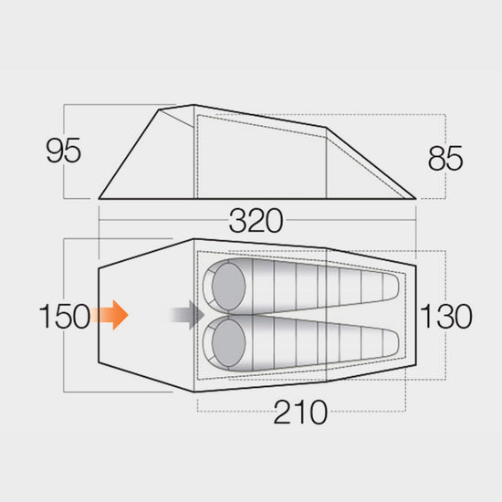 Tempest 200 Pro Backpacking Tent