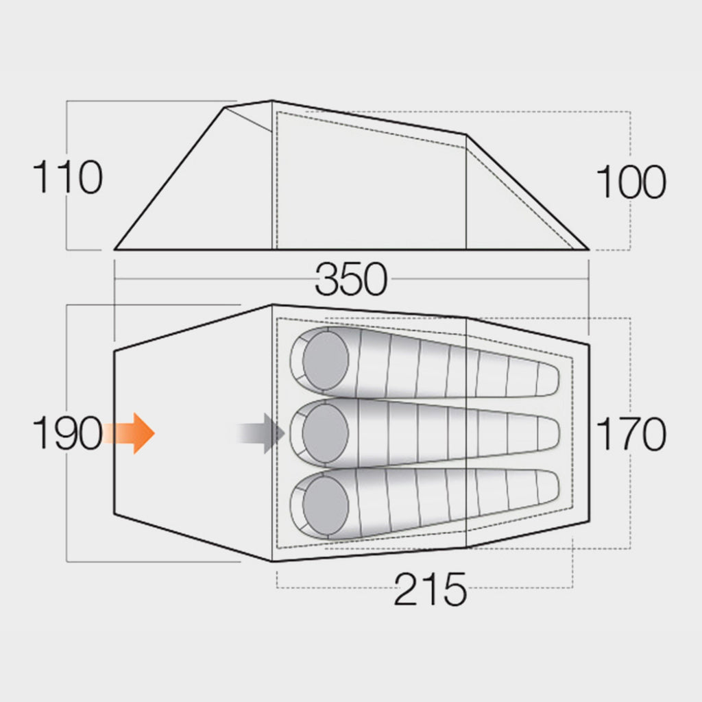 Tempest 300 Pro Backpacking Tent