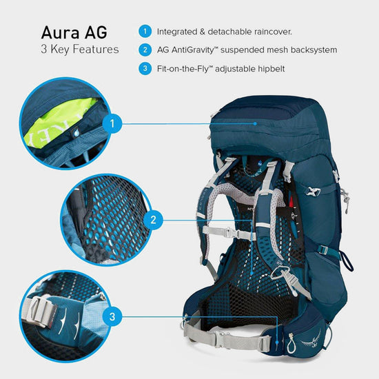Women’s Aura AG 65 Litre Rucksack (Medium)