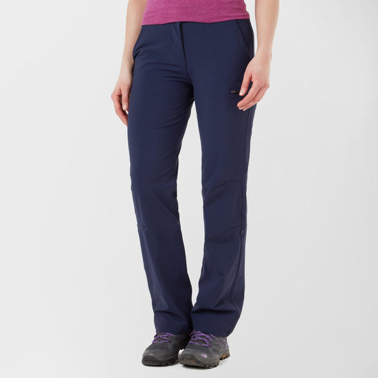 Women's Stretch Roll-Up Trousers