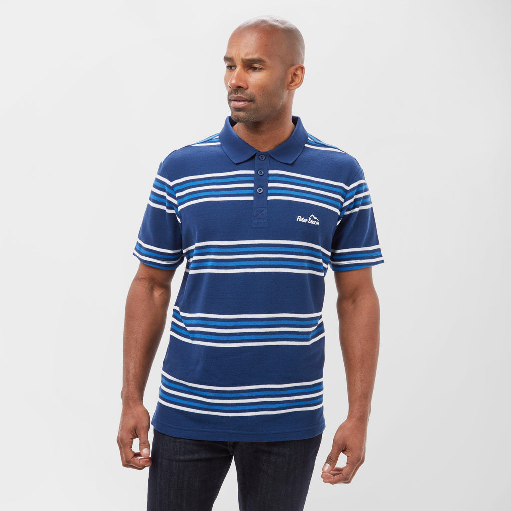 Men’s Striped Polo Shirt