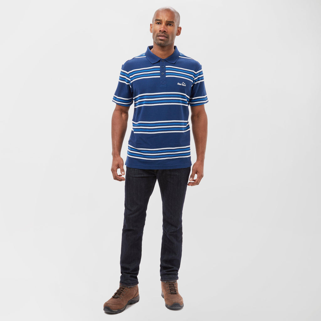 Men’s Striped Polo Shirt