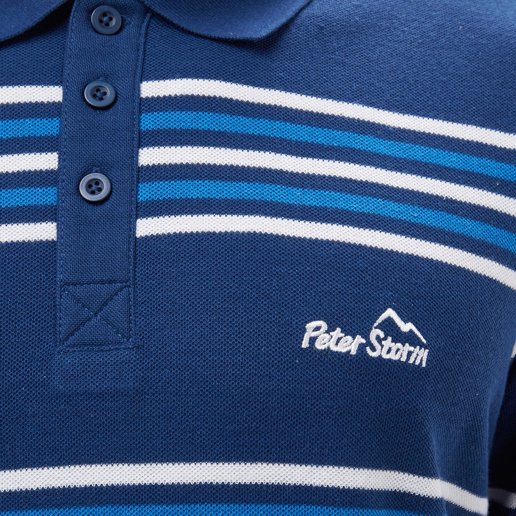 Men’s Striped Polo Shirt