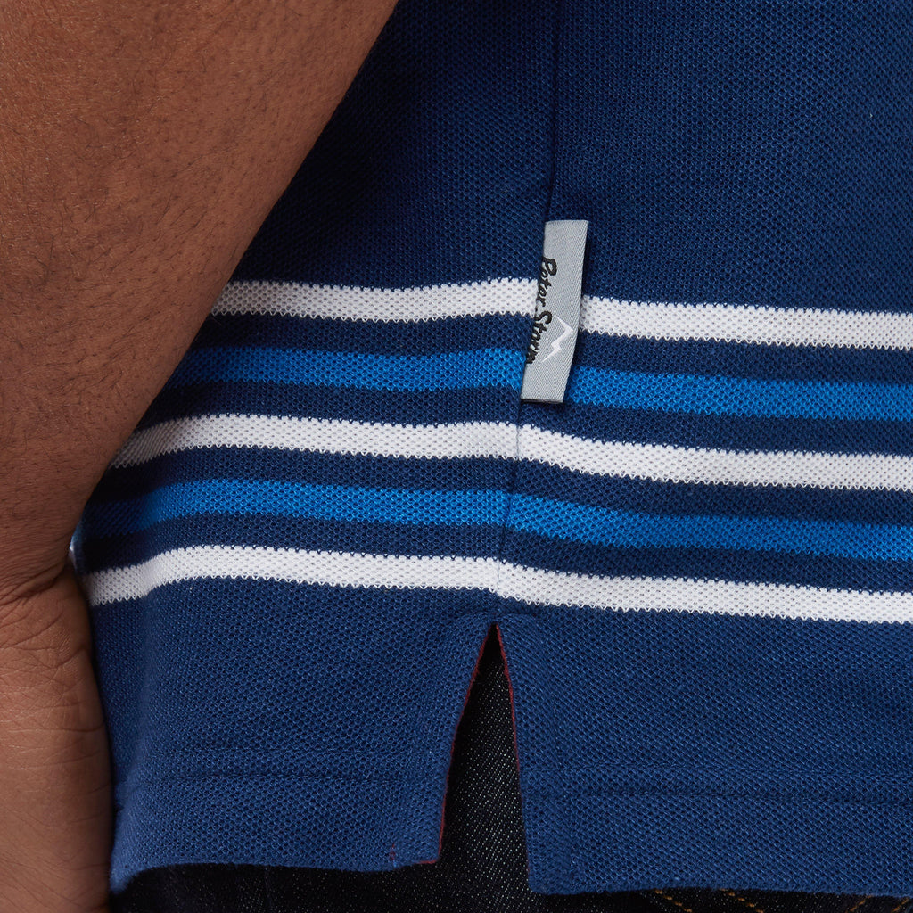 Men’s Striped Polo Shirt