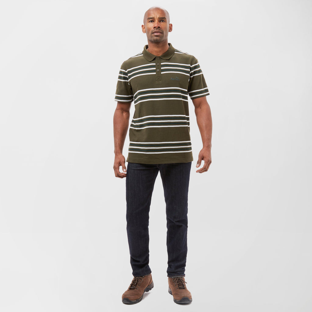 Men’s Striped Polo Shirt