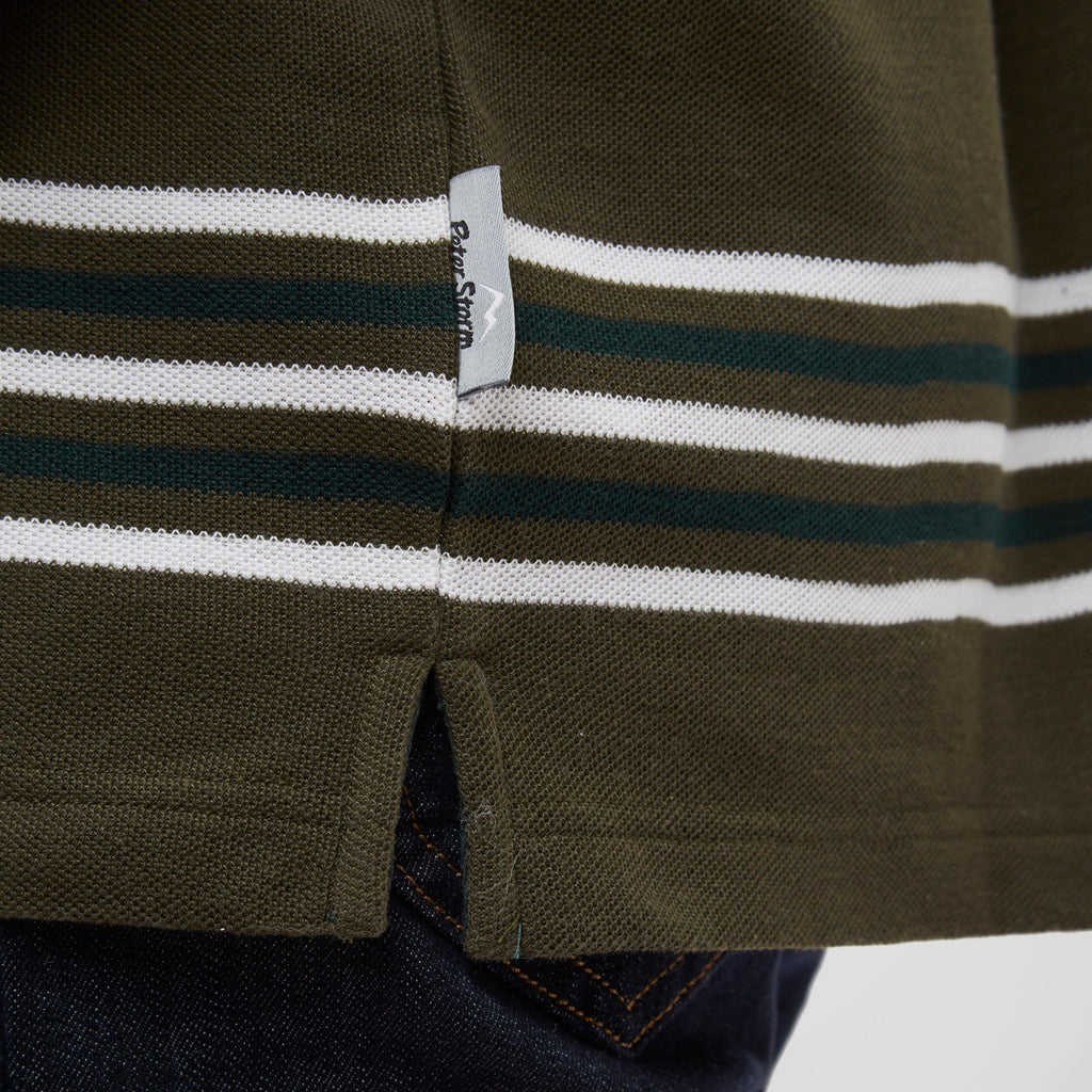 Men’s Striped Polo Shirt
