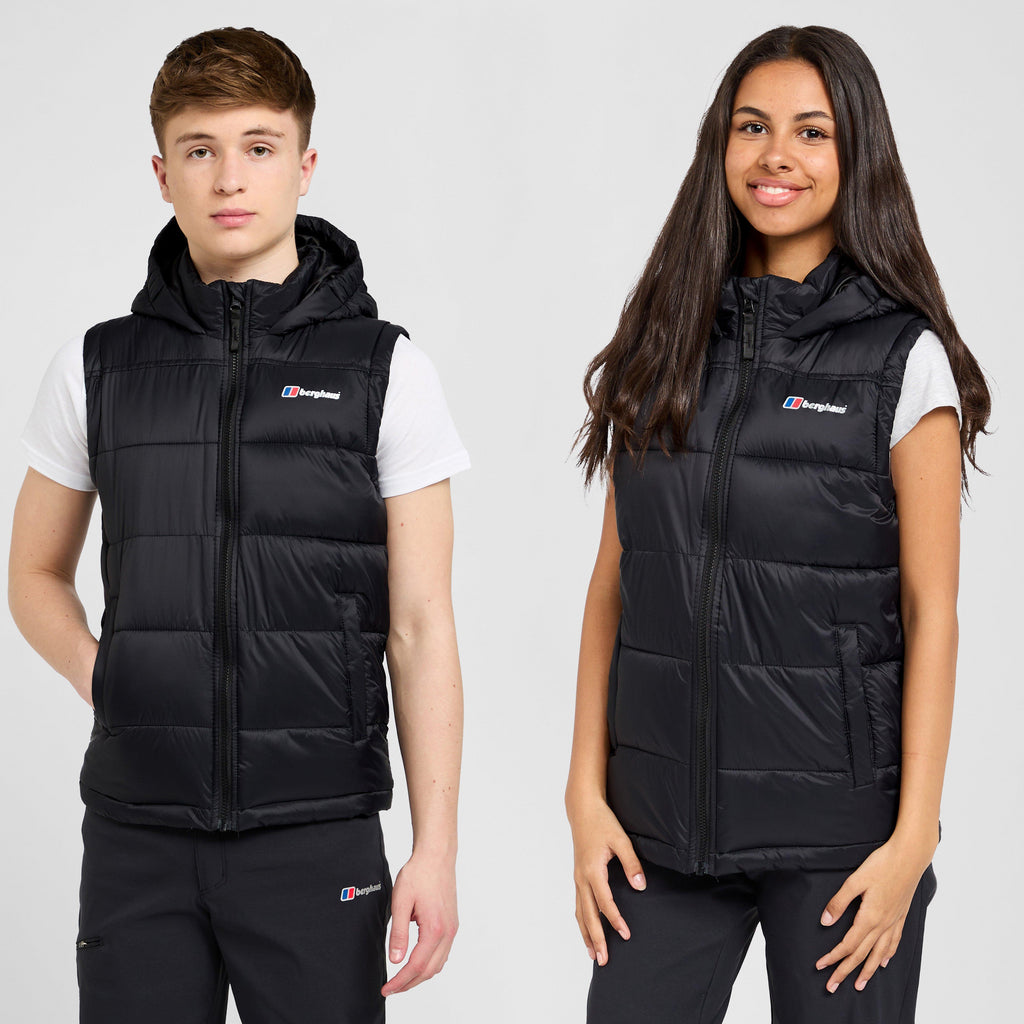 Parka Polaire Berghaus Noir – Garçon 11-12 Ans – Occasion état Correct