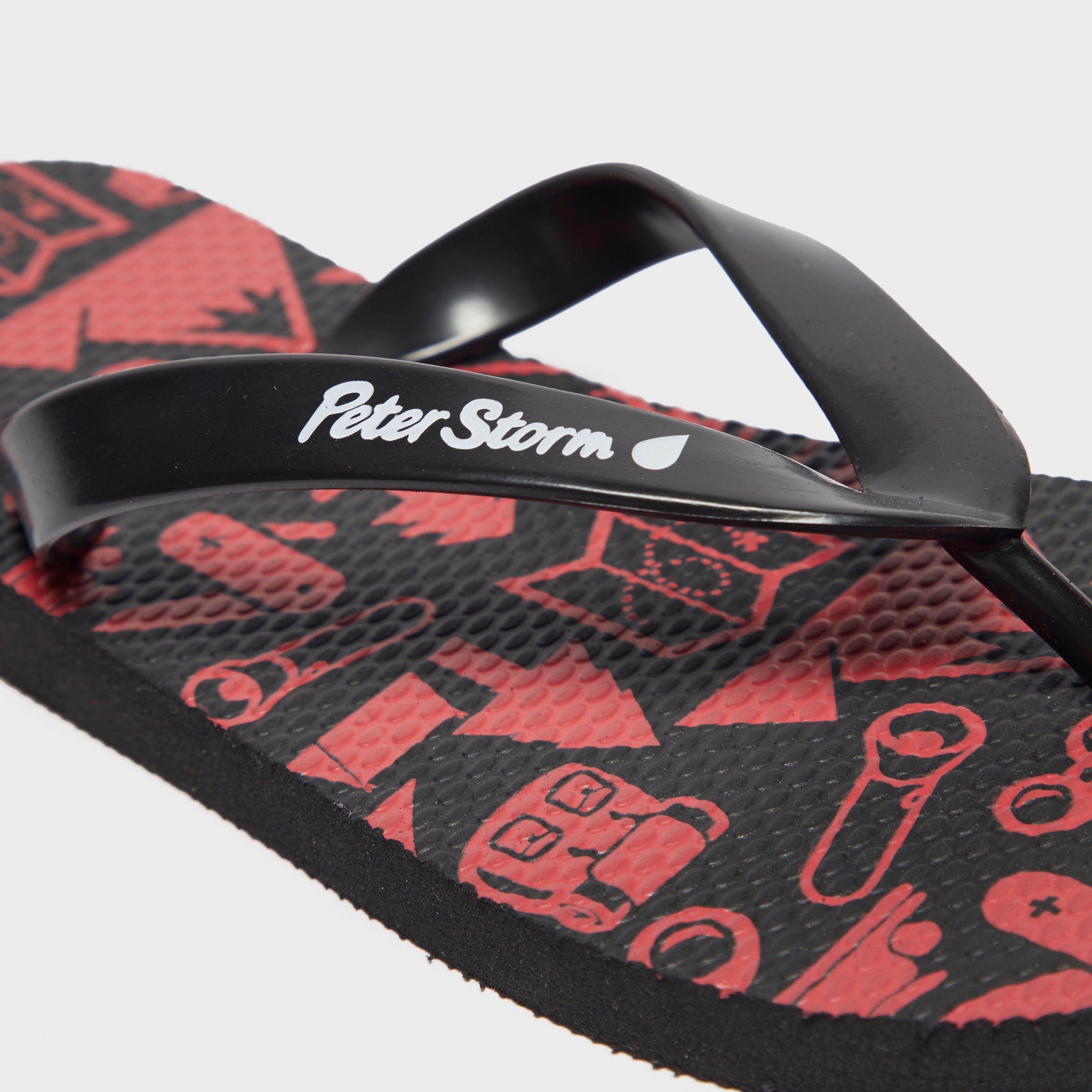 Kids' Compass Flip Flops