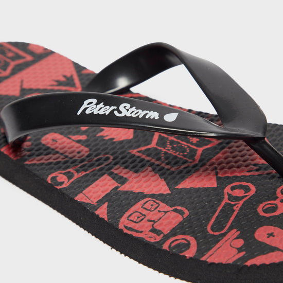 Kids' Compass Flip Flops