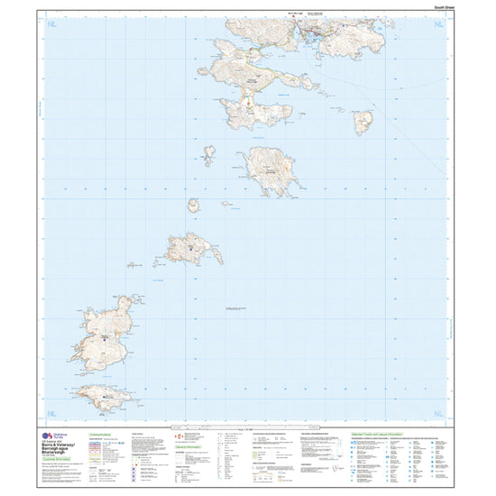 Explorer 452 Barra & Vatersay Map With Digital Version
