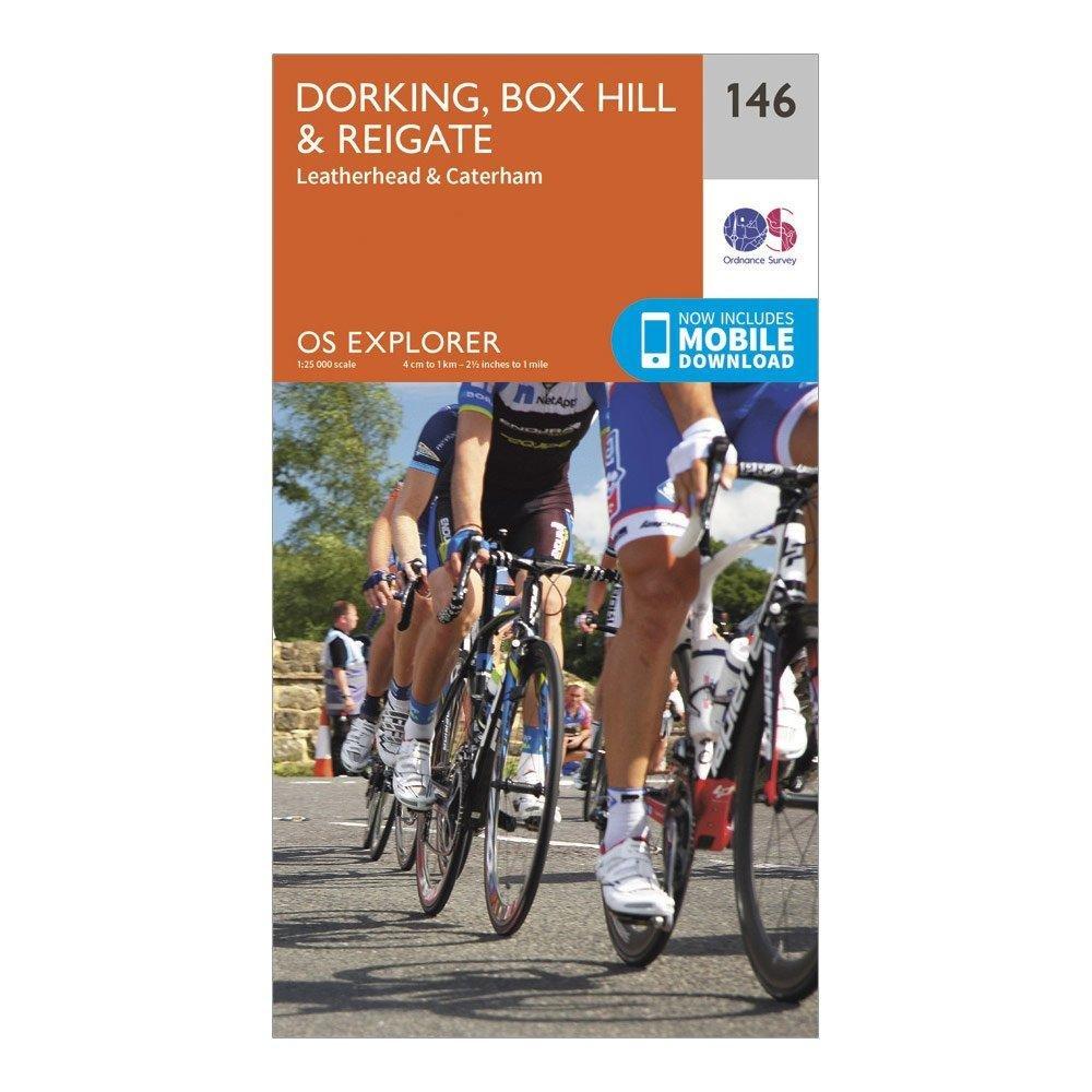 Explorer 146 Dorking, Box Hill & Reigate Map With Digital Version
