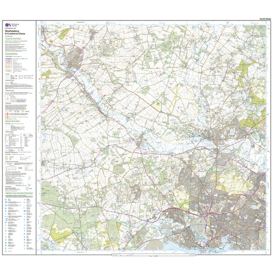 Explorer Active 118 Shaftesbury & Cranborne Chase Map With Digital Version