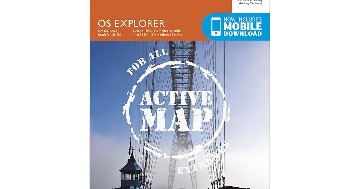 Ordnance Survey Explorer Active 152 Newport & Pontypool Map With ...