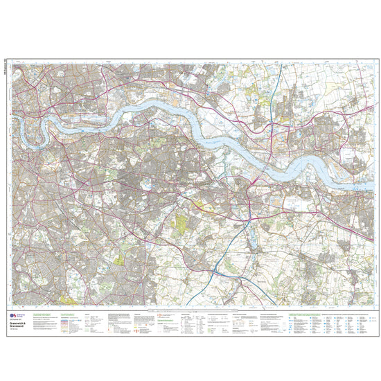 Explorer Active 162 Greenwich & Gravesend Map With Digital Version