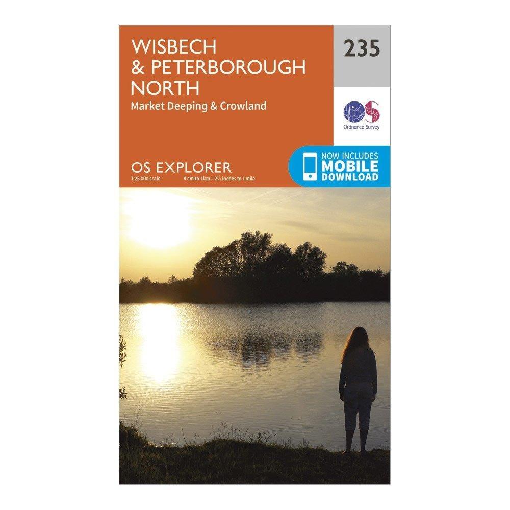 Explorer 235 Wisbech & Peterborough North Map With Digital Version