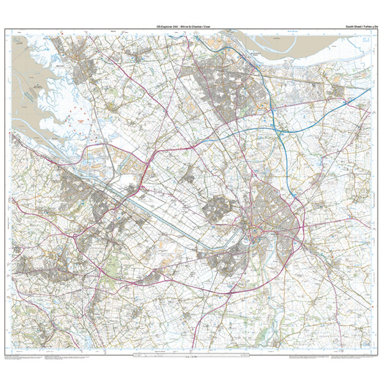 Explorer Active 266 Wirral & Chester Map With Digital Version