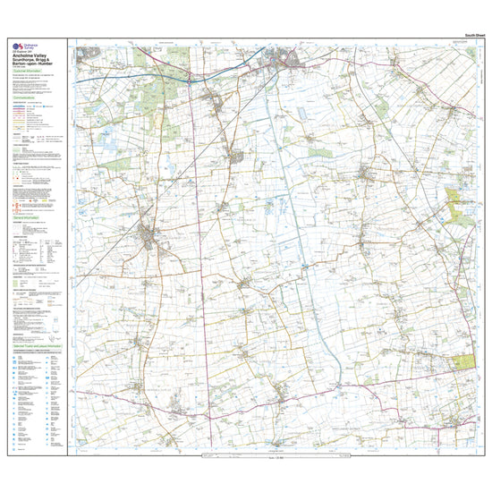Explorer Active 281 Ancholme Valley Map With Digital Version