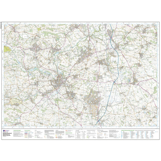 Explorer Active 305 Bishop Auckland Map With Digital Version