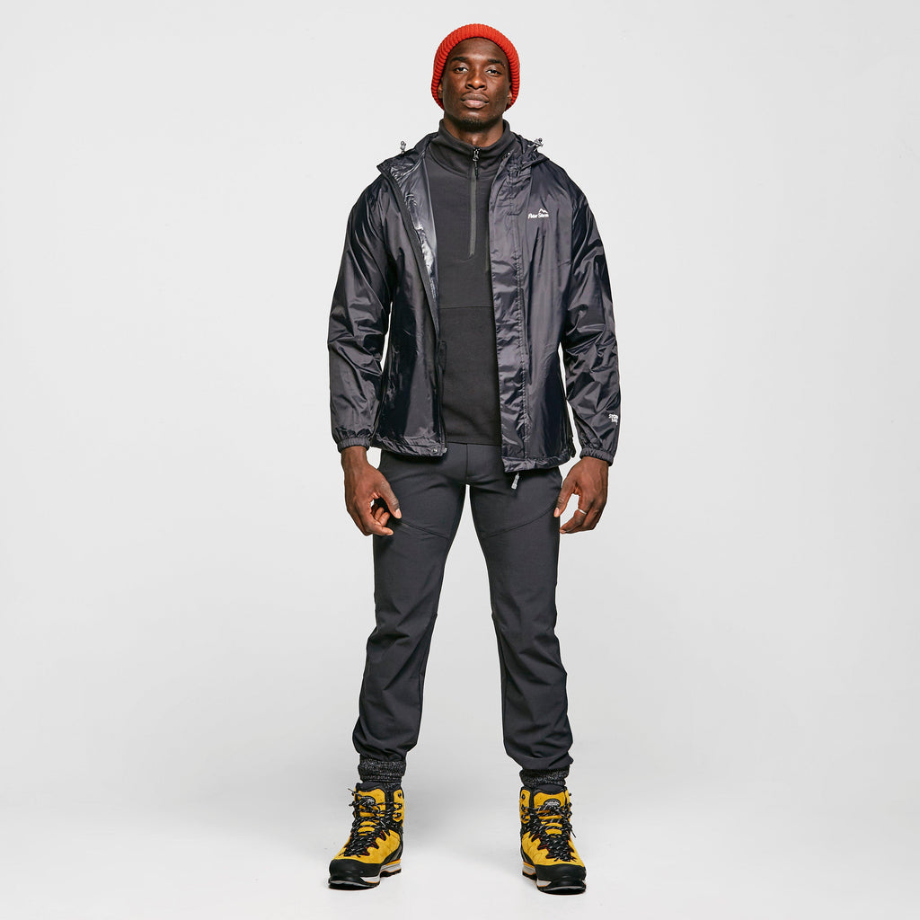 Mens Packable Jacket Black