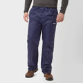 Mens Waterproof Packable Pants Navy