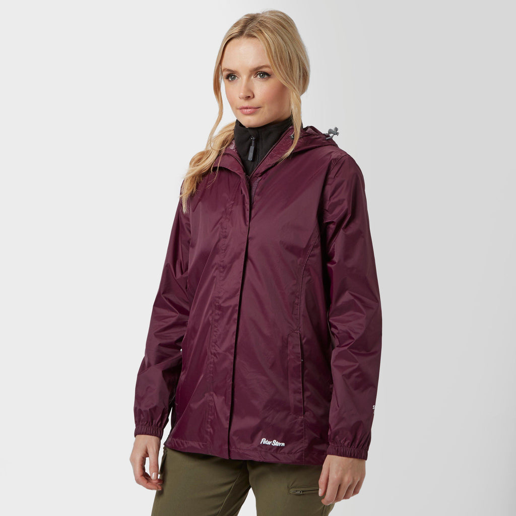 Womens Packable Hooded Jacket