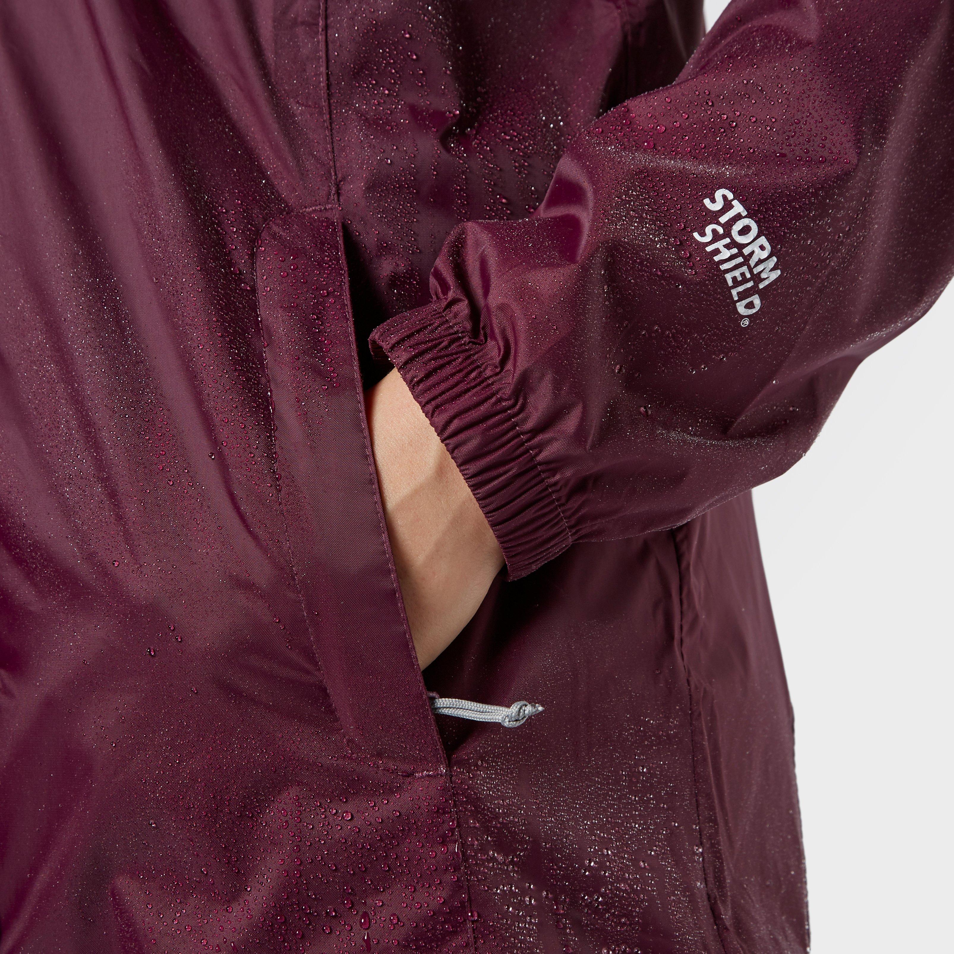 Womens Packable Hooded Jacket