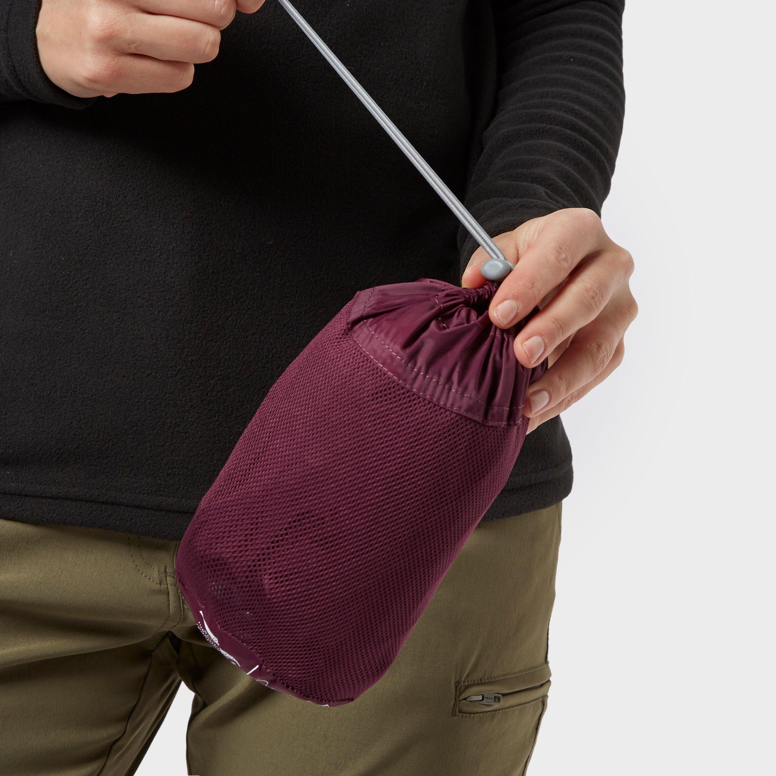 Womens Packable Hooded Jacket