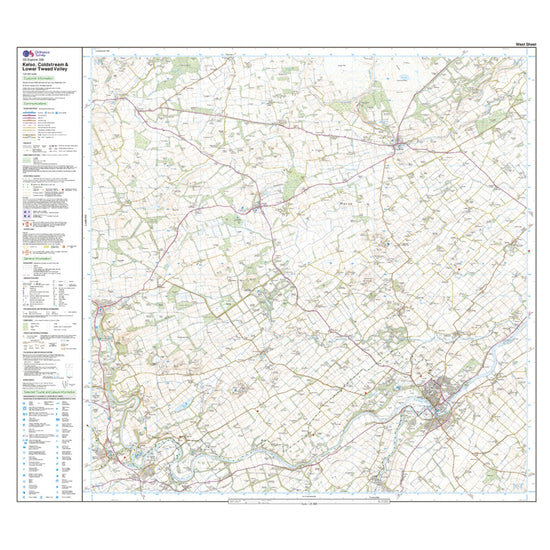 Explorer Active 339 Kelso, Coldstream & Lower Tweed Valley Map With Digital Version